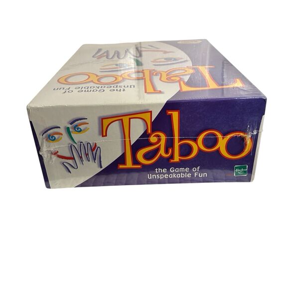 New Taboo Game Of Unspeakable Fun By Hasbro - 504 Cards, Buzzer, Timer, Buzzer - Picture 4 of 5